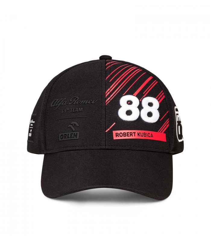 Casquette Curve Kubica 88 Driver Alfa Romeo Orlen F1 Racing Officiel Team Officiel Formule 1