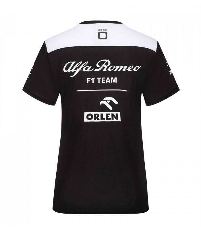 T-shirt Femme Alfa Romeo Orlen Formule 1  Racing Officiel Team F1