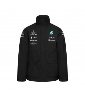 Veste Imperméable Mercedes AMG Petronas Motorsport Team Officiel F1