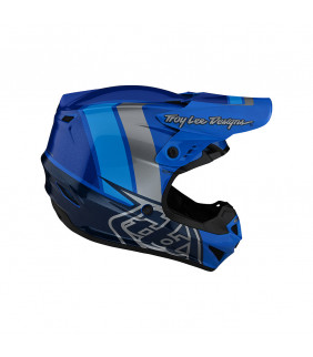 Casque Motocross Troy Lee Designs GP Polyacrylite Nova bleu  ECE TLD