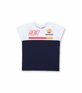 T-shirt Enfant Repsol Honda Dual Marc Marquez 93 Officiel MotoGP