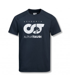 T-shirt Enfant Big Logo Alpha Tauri Scuderia Racing Team Officiel F1