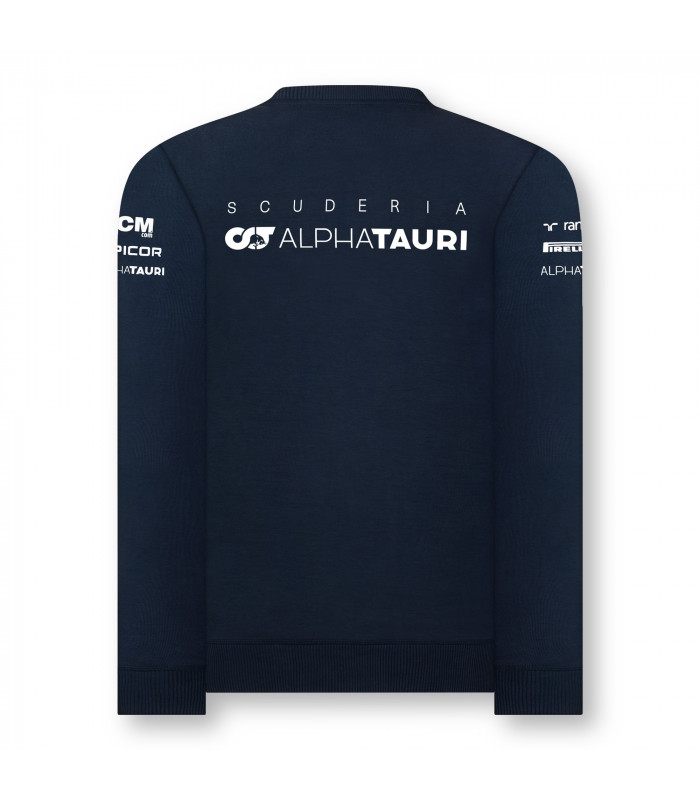 Sweat-Shirt Crew Alpha Tauri Scuderia Racing Team Officiel F1