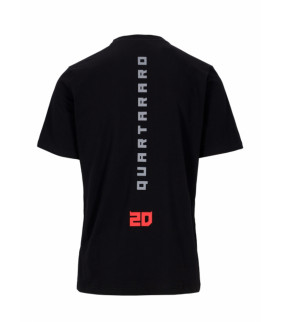 T-shirt Fabio Quartararo Cyber 20 El Diablo Officiel MotoGP