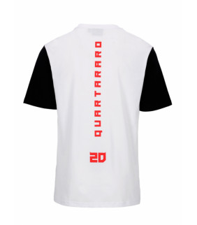 T-shirt Fabio Quartararo Cyber "20" El Diablo Officiel MotoGP