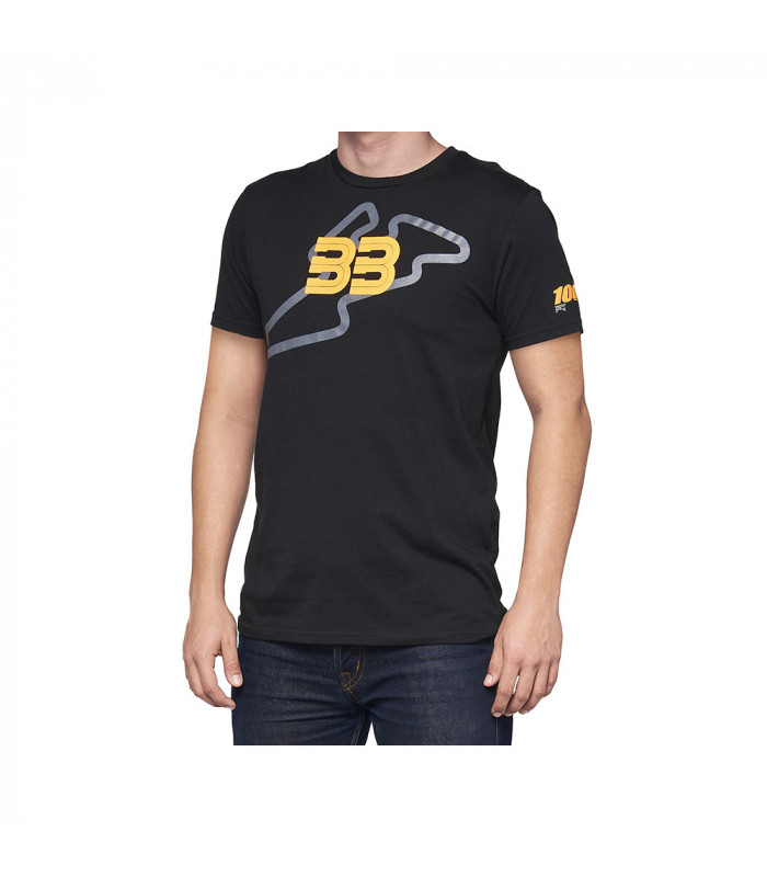 T-shirt BB33 Track Brad Binder 100% Officiel MotoGP