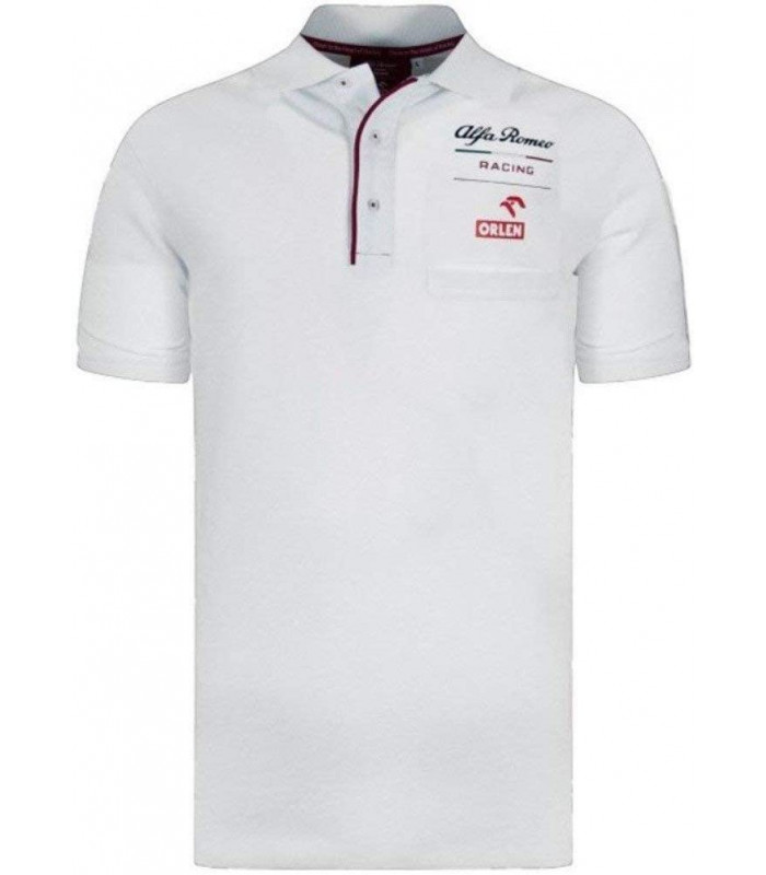 Polo Alfa Romeo Essentials Officiel Team F1 Racing Officiel Formule 1