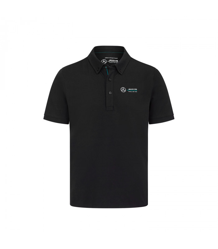 Polo Mercedes AMG Petronas Motorsport Small Logo Team Officiel F1