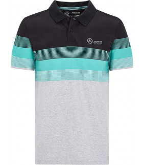 Polo Mercedes AMG Petronas Stripe Motorsport Small Logo Team Officiel F1