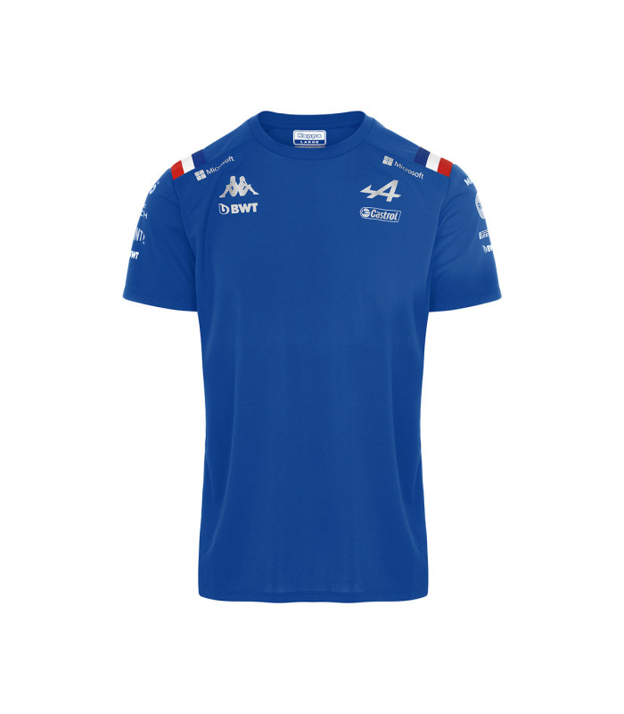 T-shirt Enfant Kappa Abolif BWT Alpine F1 Team Officiel Formule 1