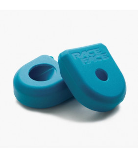 Cache manivelle RACE FACE BOOT PEDAL (pédalier carbone) - turquoise