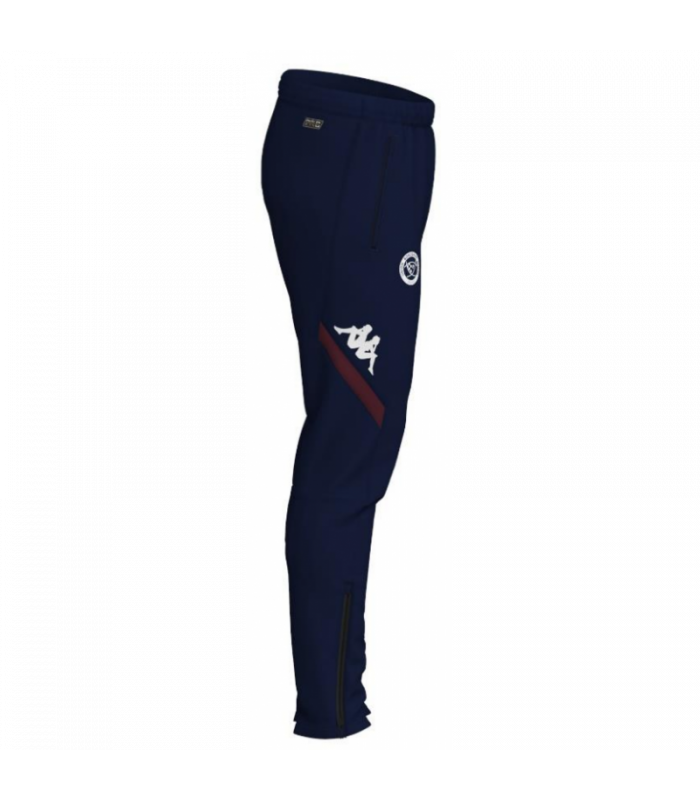 Pantalon Jogging Kappa Abunszip UBB Union Bordeaux Bègles Officiel Rugby