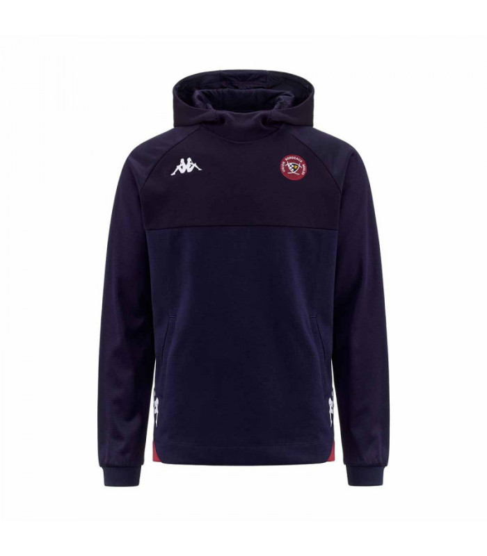 Sweat Zip Kappa Arufego UBB Union Bordeaux Bègles Officiel Rugby