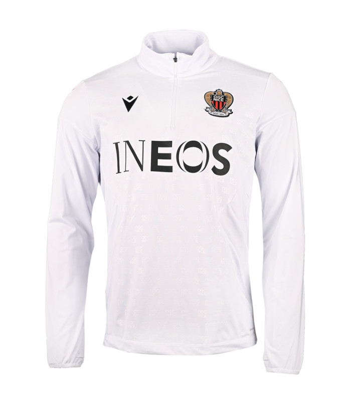 Sweatshirt Macron OGC Nice Domicile Officiel Football