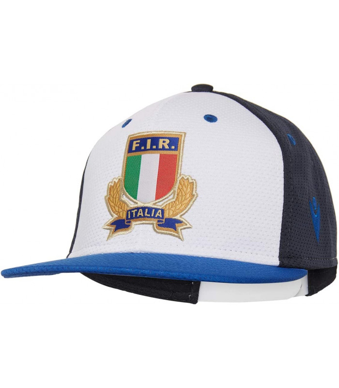 Casquette Curve Macron FRI Italie Officiel Rugby