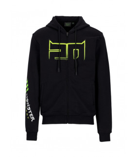 Sweat a Capuche Fabio Quartararo 20 Dual Monster Energy Officiel MotoGP