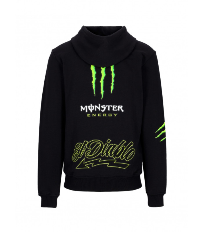 Sweat a Capuche Fabio Quartararo 20 Dual Monster Energy Officiel MotoGP