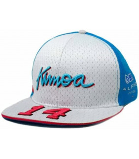 Casquette Alpine F1 Team Kimoa Fernando Alonzo 14 GP Miami Officiel Formule 1