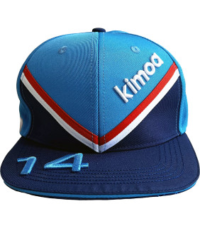 Casquette Alpine F1 Team Kimoa Fernando Alonzo 14 GP France Officiel Formule 1