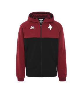 Sweat a Capuche Zip Kappa Atircon FC Metz Officiel Football