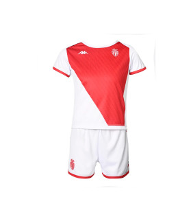 Maillot et short Enfant Kappa Kombat Domicile As Monaco Officiel Football