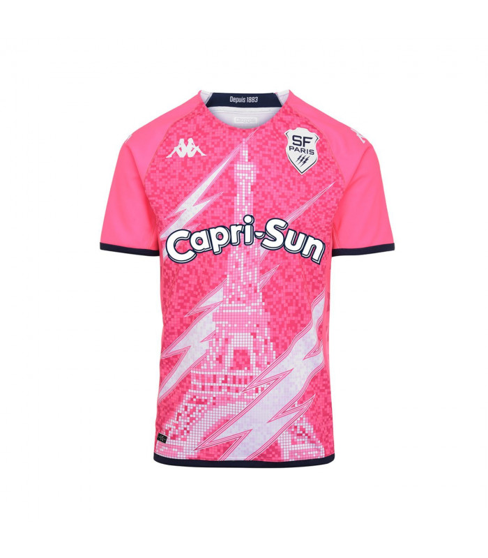 Maillot Kappa Kombat Stade Français Paris Domicile Officiel Rugby