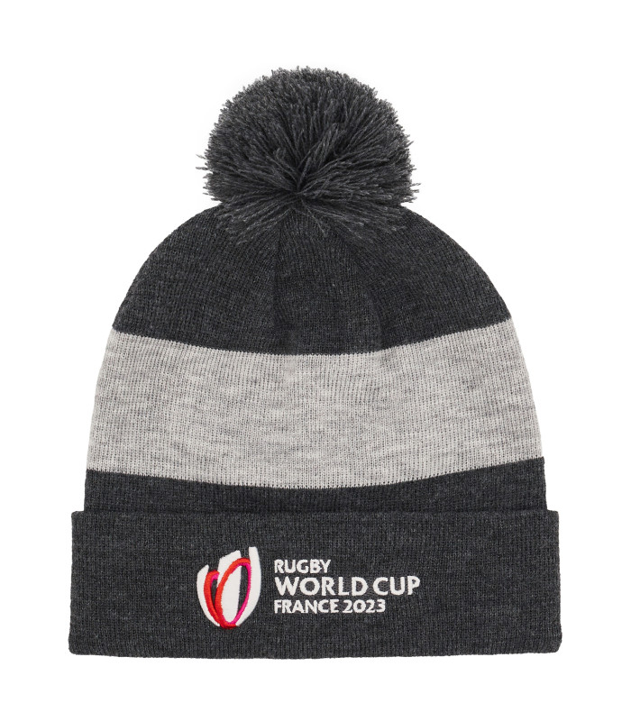 Bonnet Macron Enfant Pompon Rugby World Cup 2023 Officiel