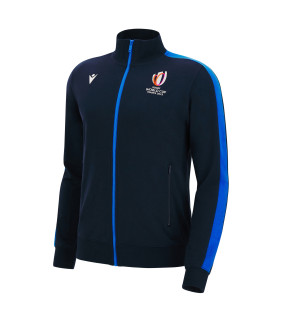 Sweat-shirt Zip Macron Adulte Rugby World Cup 2023 Officiel