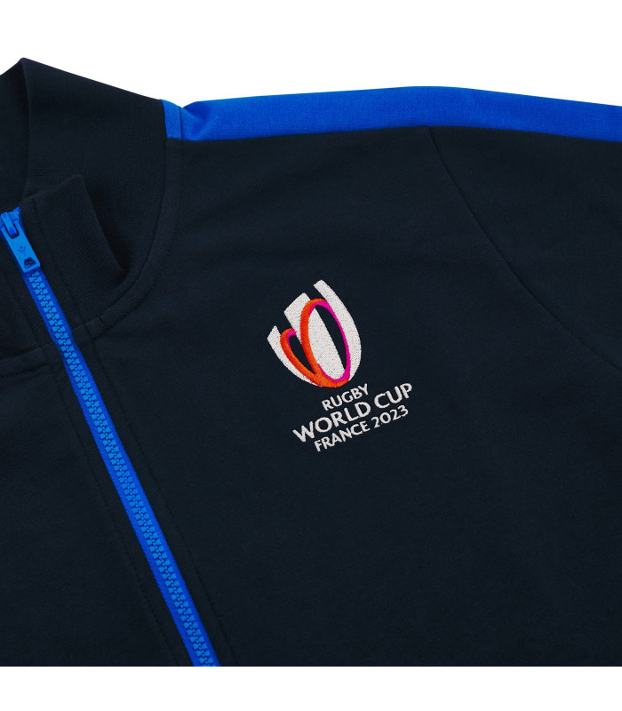 Sweat-shirt Zip Macron Adulte Rugby World Cup 2023 Officiel