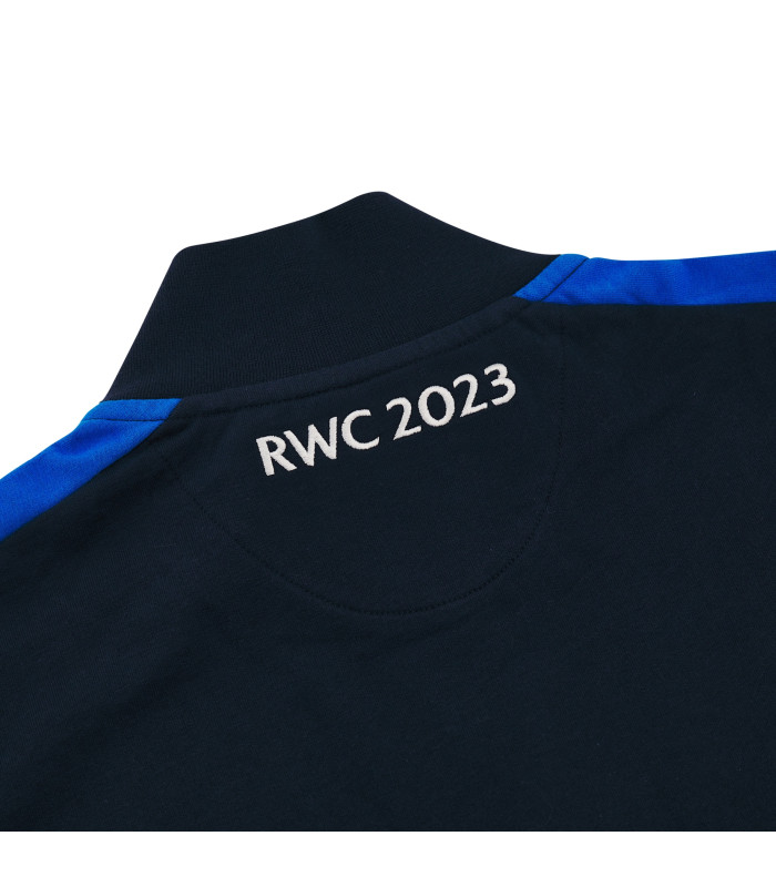 Sweat-shirt Zip Macron Adulte Rugby World Cup 2023 Officiel