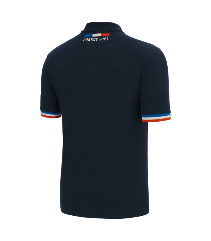 Polo Macron Adulte France Rugby World Cup 2023 Officiel