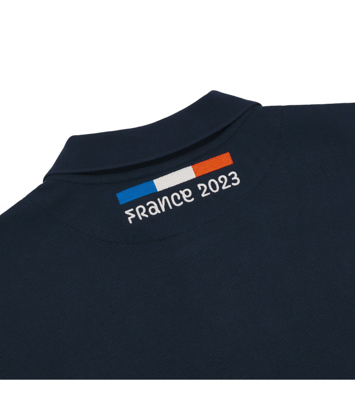 Polo Macron Adulte France Rugby World Cup 2023 Officiel