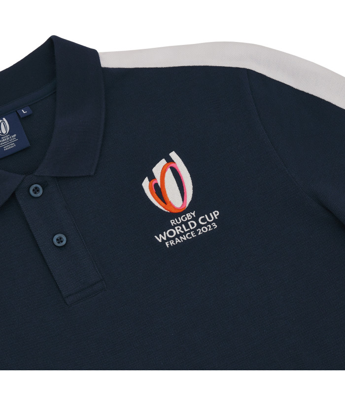 Polo Macron Adulte Rugby World Cup 2023 Officiel