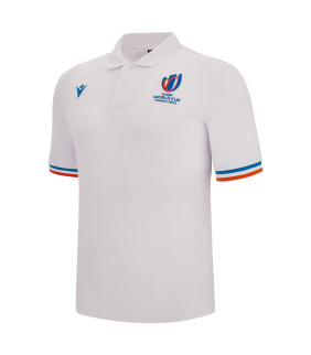 Polo Macron Adulte France Rugby World Cup 2023 Officiel