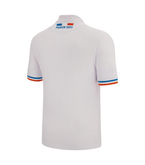 Polo Macron Adulte France Rugby World Cup 2023 Officiel