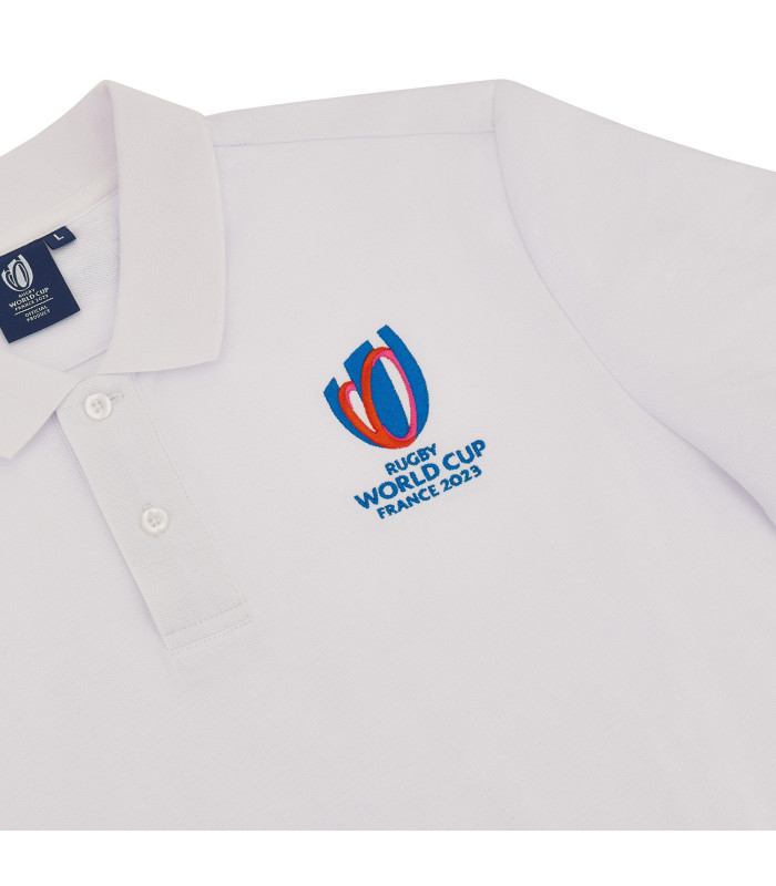 Polo Macron Adulte France Rugby World Cup 2023 Officiel