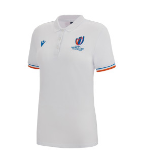 Polo Macron Femme Rugby World Cup 2023 Officiel