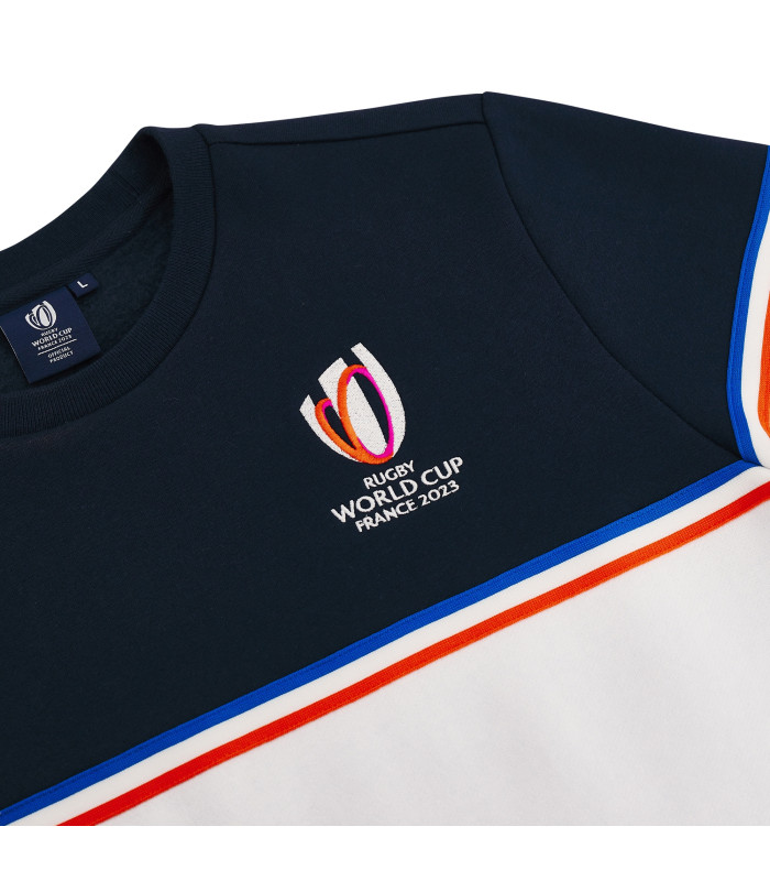 Sweat-shirt Macron Adulte France Rugby World Cup 2023 Officiel