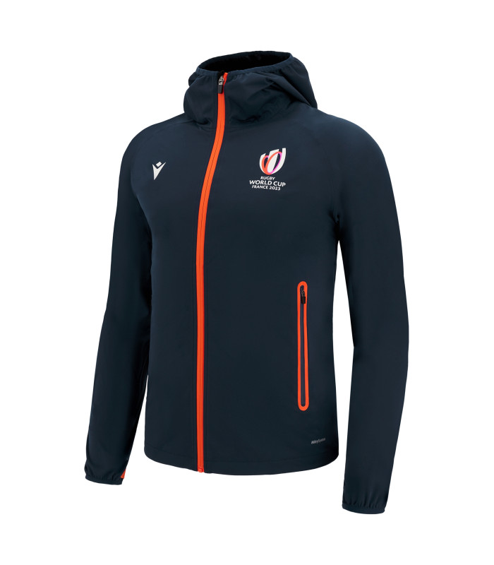 Veste Imperméable Macron Adulte Rugby World Cup 2023 Officiel