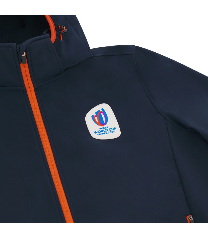 Veste Softshell Macron Adulte Rugby World Cup 2023 Officiel