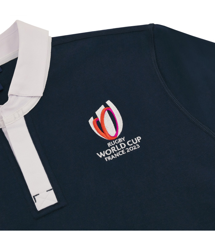 Polo Macron manche Longue Adulte Rugby World Cup 2023 Officiel