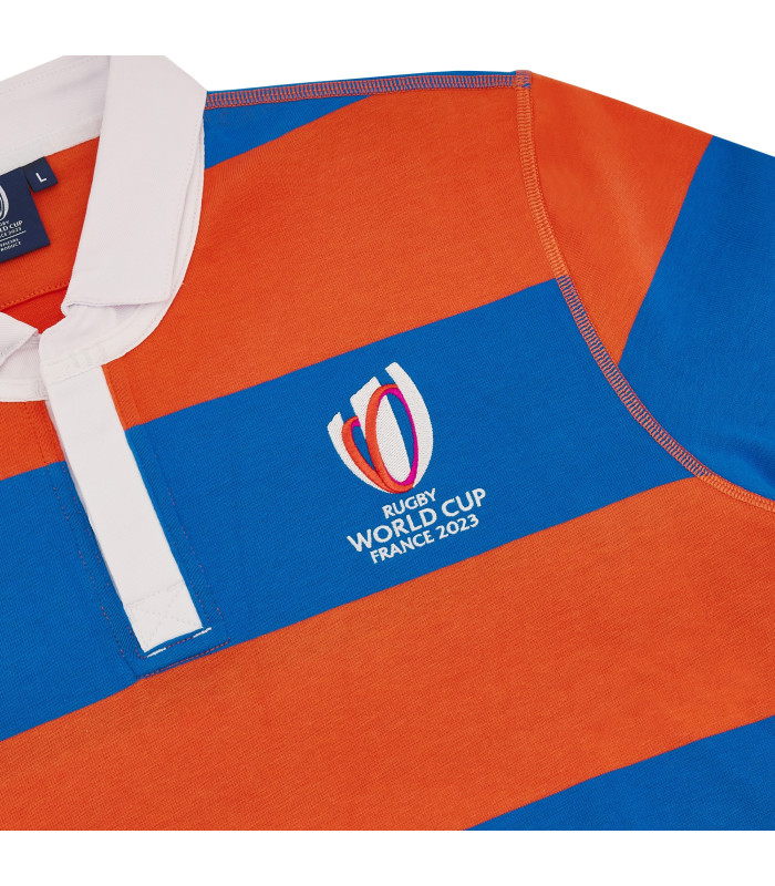 Polo Macron manche Longue Adulte Rugby World Cup 2023 Officiel