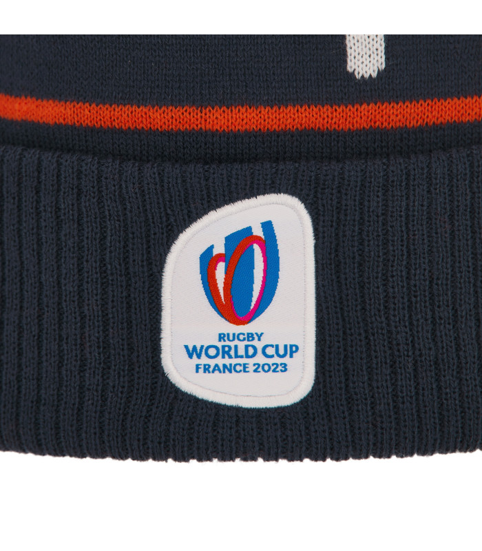 Bonnet Pompon Macron Adulte Rugby Paris World Cup 2023 Officiel