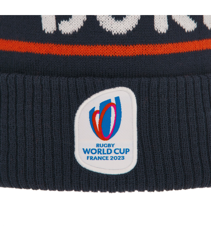 Bonnet Pompon Macron Enfant Rugby Bordeaux World Cup 2023 Officiel