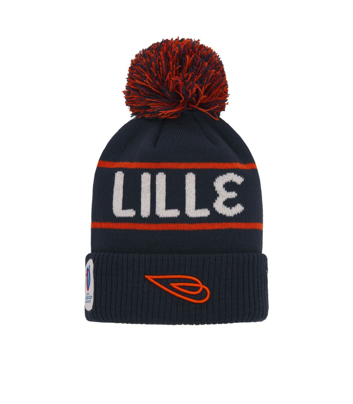 Bonnet Pompon Macron Enfant Rugby Lille World Cup 2023 Officiel