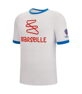 T-shirt Macron Adulte Rugby Marseille World Cup 2023 Officiel