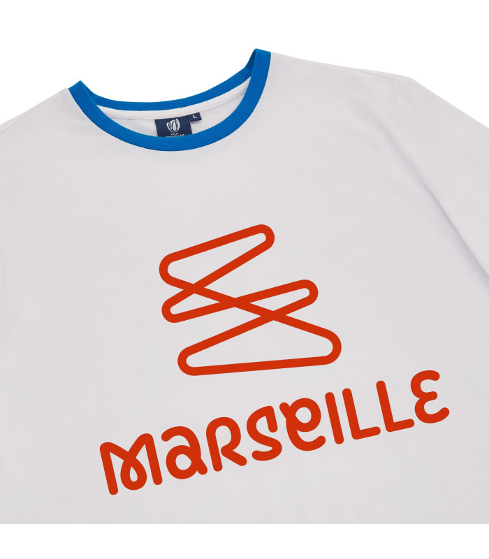 T-shirt Macron Adulte Rugby Marseille World Cup 2023 Officiel