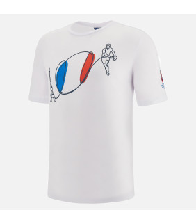 T-shirt Macron Adulte Rugby France World Cup 2023 Officiel