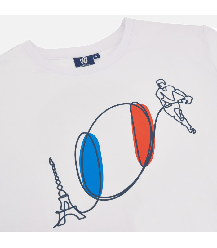 T-shirt Macron Adulte Rugby France World Cup 2023 Officiel