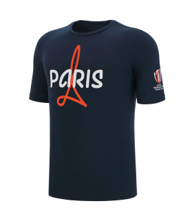 T-shirt Macron Adulte Rugby Paris World Cup 2023 Officiel